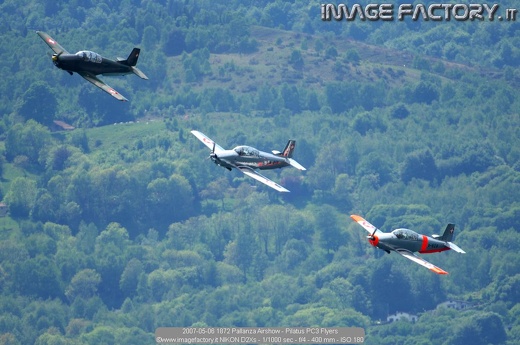 2007-05-06 1872 Pallanza Airshow - Pilatus PC3 Flyers